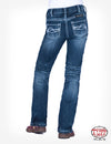Girls 'Edgy' Bootcut Jeans