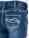 Girls 'Edgy' Bootcut Jeans