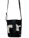 ‘Mingoola’ Cowhide Bucket Bag - Black