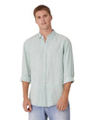 Tennyson Linen Longsleeve Shirt - Jade