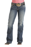 'Ada' Relaxed Fit Bootcut Jeans - Medium