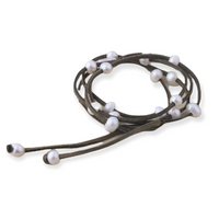 Faux Leather & Pearl Choker [Assorted Colours]