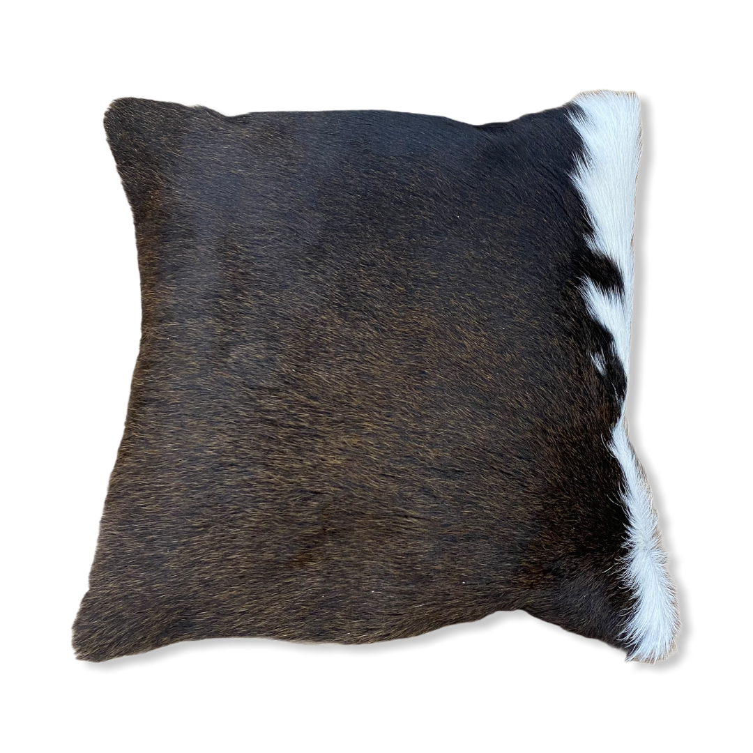 Cowhide Cushion Cover