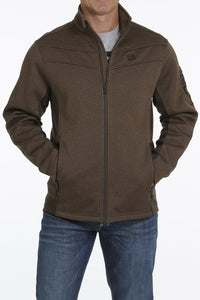 [SALE] Mens Bonded Fleece Jacket - Brown