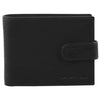 Rustic Leather Mens Bi-Fold Wallet