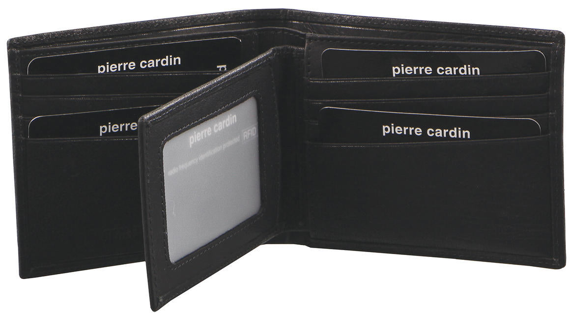 Rustic Leather Mens Slim Bi-Fold Wallet