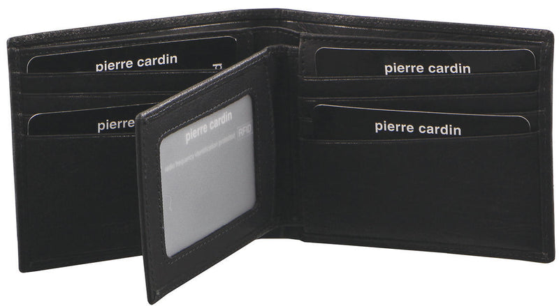 Rustic Leather Mens Slim Bi-Fold Wallet