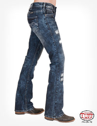 [SALE] 'Tuff Enough' Classic Fit Bootcut Jeans