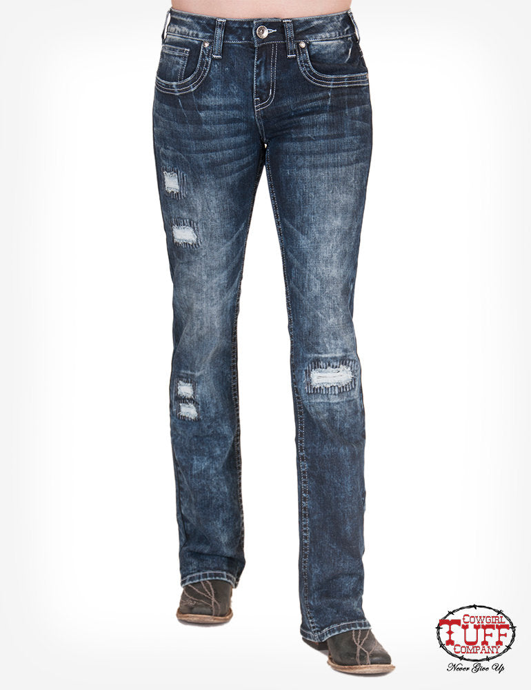 [SALE] 'Tuff Enough' Classic Fit Bootcut Jeans